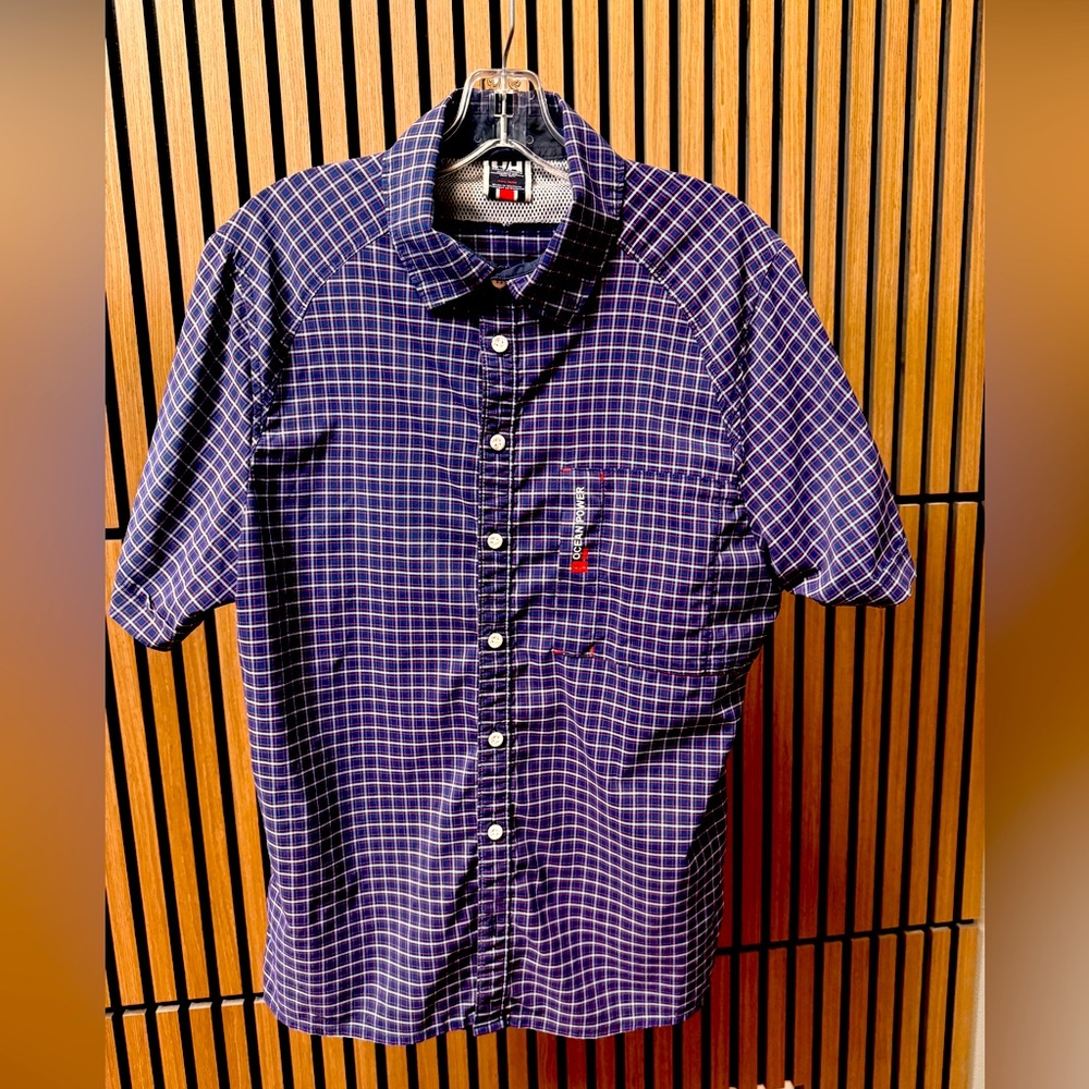 Helly Hansen Checkered Men's Shirt Size Medium